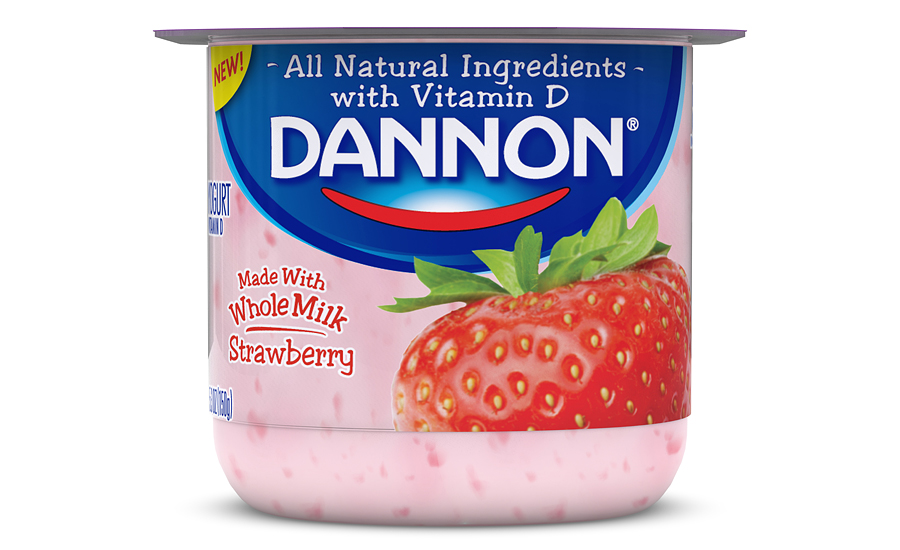 Dannon whole milk yogurt
