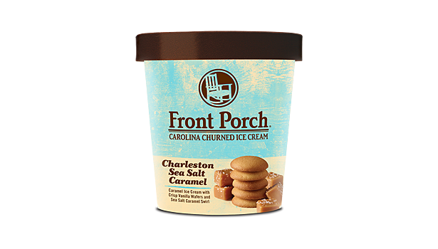 Front Porch Charleston Caramel ice cream