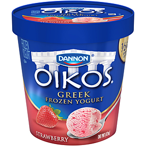 Dannon Oikos frozen yogurt
