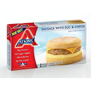 Atkins breakfast sandwiches