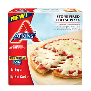 Atkins cheese pizza