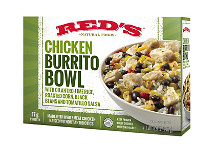 Red's chicken burrito bowl