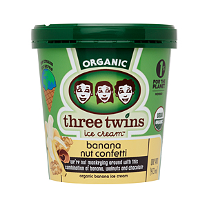 Three Twins Banana Nut Confetti ice cream