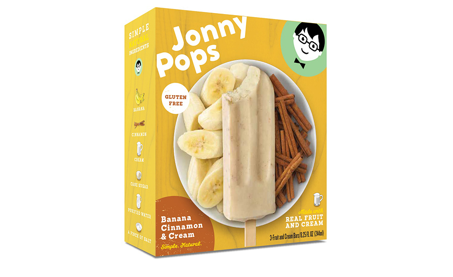 Jonny Pops banana cinnamon