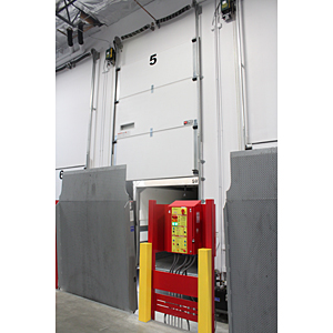 Assa Abbloy hurricane resistant cold storage door