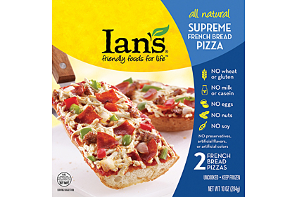 Ians French bread pizza
