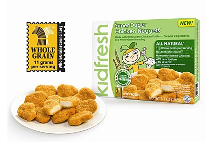Kidfresh chicken nuggets