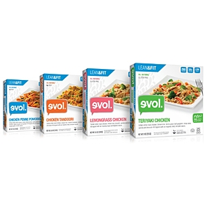 EVOL lean and fit frozen dinners inbody