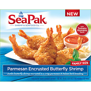 SeaPak butterfly shrimp inbody