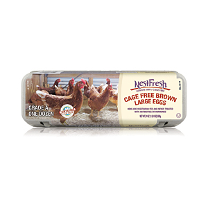 NestFresh brown eggs packaging