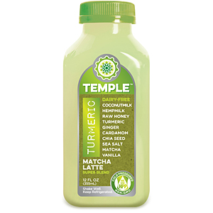 Temple Turmeric cold-pressed juice