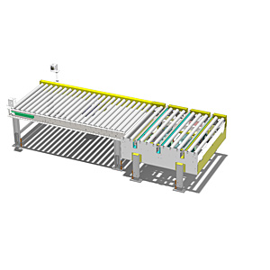 Westfalia chain driven conveyor