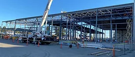 warehouse under construction