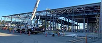 warehouse under construction