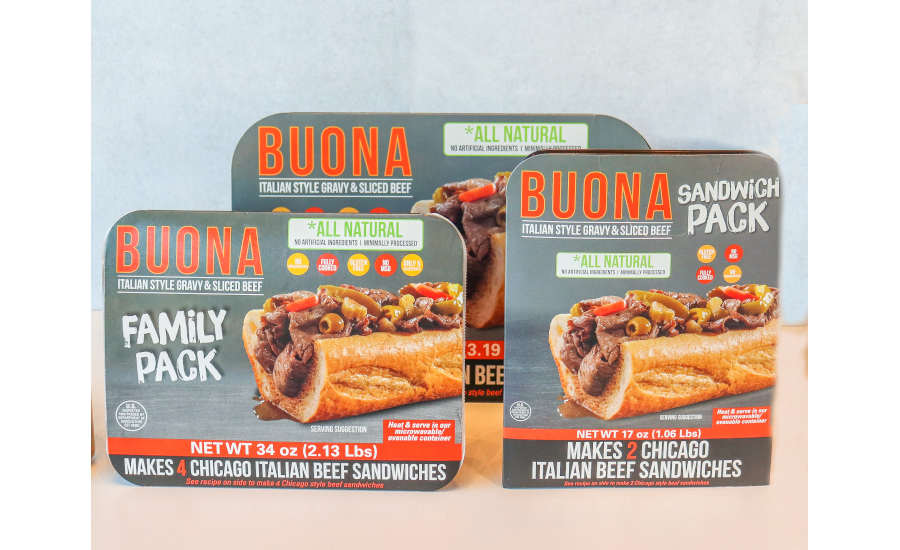 Buona Italian Beef Sandwich Packs