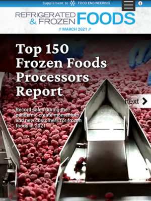 Refrigerated & Frozen Foods March 2021 Cover