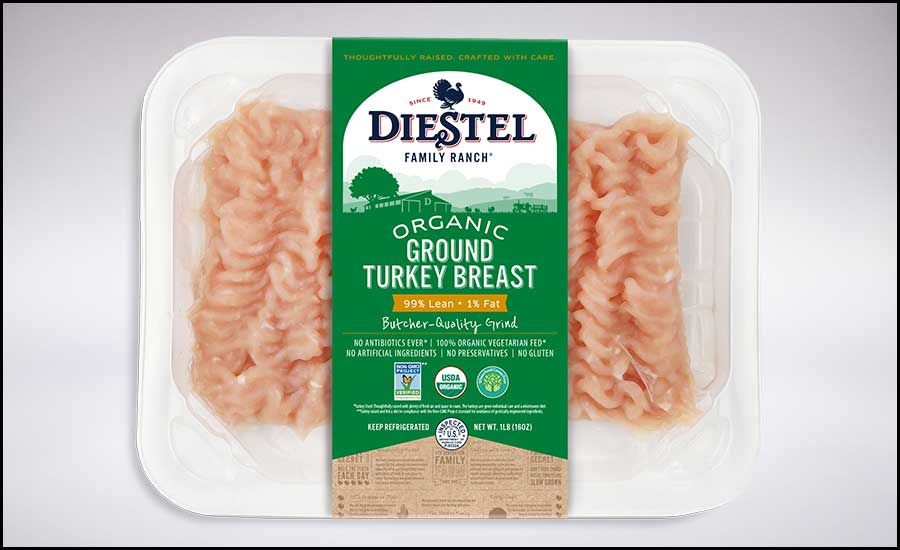Diestel's fresh-ground turkey