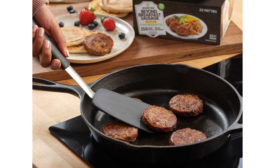 Beyond Meat Plant Based Breakfast Sausage Patties Skillet