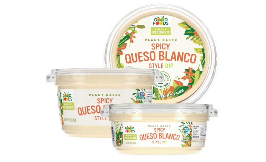 Plant Based Spicy Queso Blanco Dip Good Foods
