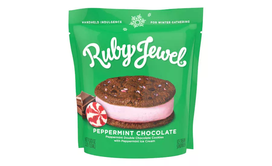 Peppermint Chocolate Ice Cream Sandwiches Seasonal Ruby Jewel