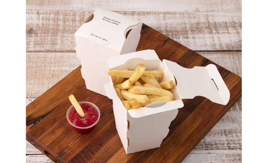 Takeout French Fries Container Sysco