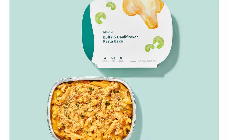 Buffalo Cauliflower Pasta Plant Based Family Size Mosaic DTC