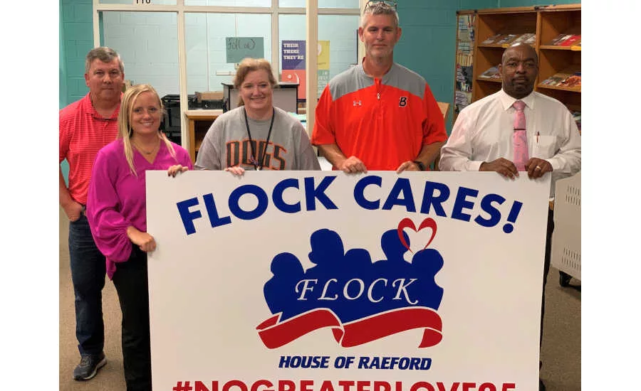 Julie Davis Wallace Rose Hill High School House of Raeford FLOCK Cares