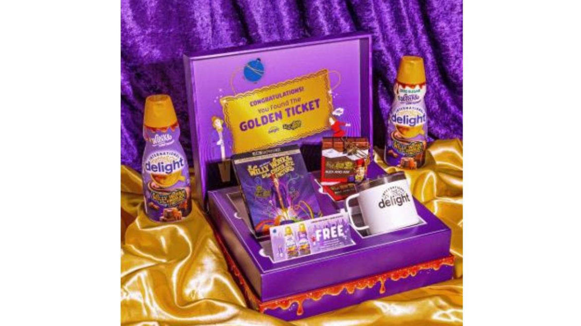 International Delight Launching LTO Willy Wonka-Inspired Coffee Creamers with Golden Tickets
