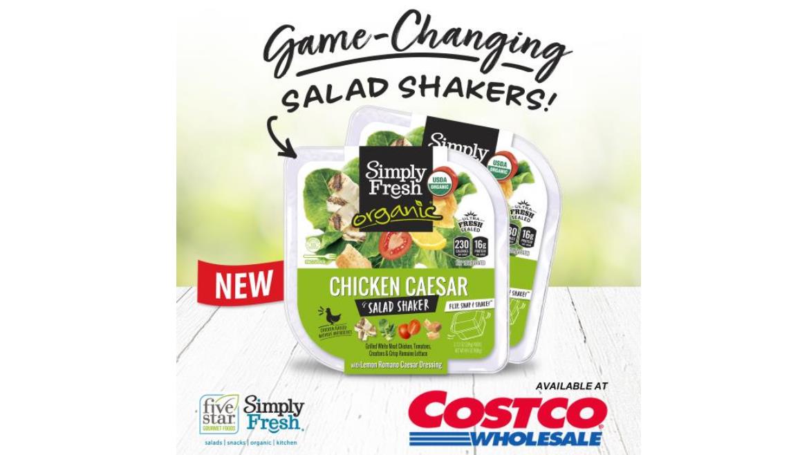 FiveStar Gourmet Foods, the Makers of Simply Fresh Salads, Debuts