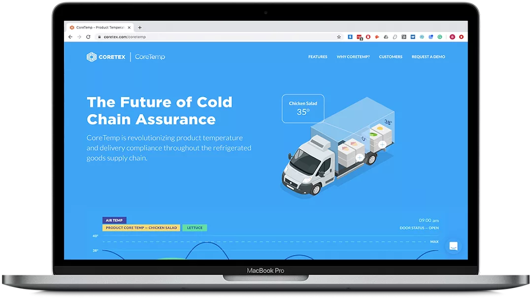EROAD temp tracking technology