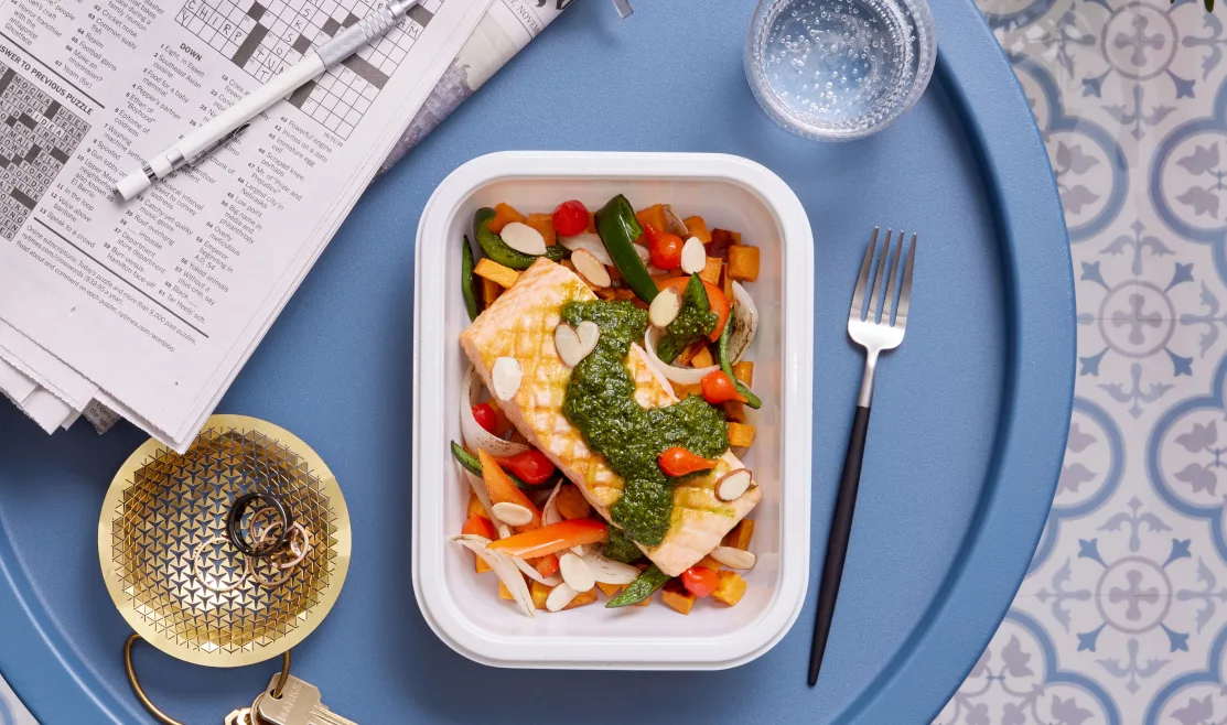blue apron Prepared & ready RTE meals.