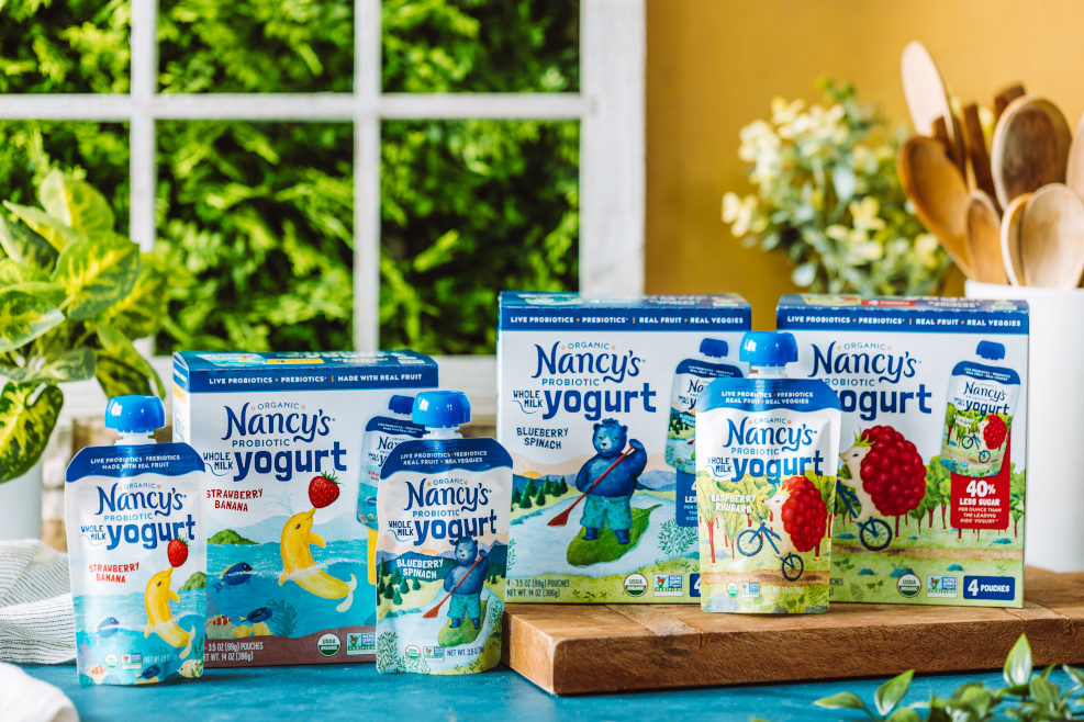 Nancy's Organic Yogurt Pouches