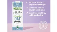 Califia Farms Organic Oat Barista Blends. 