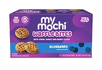 MyMochi_Wafflebites_Blueberry.jpg MyMochi Wafflebites come in three flavors.