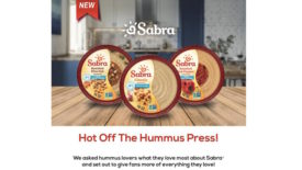 Sabra Hummus now has more toppings.