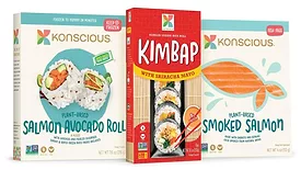 Konscious Foods makes plant-based sushi.