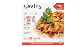 Kevin's new frozen entrees. 