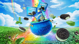 OREO debuted new frozen mint treats. 
