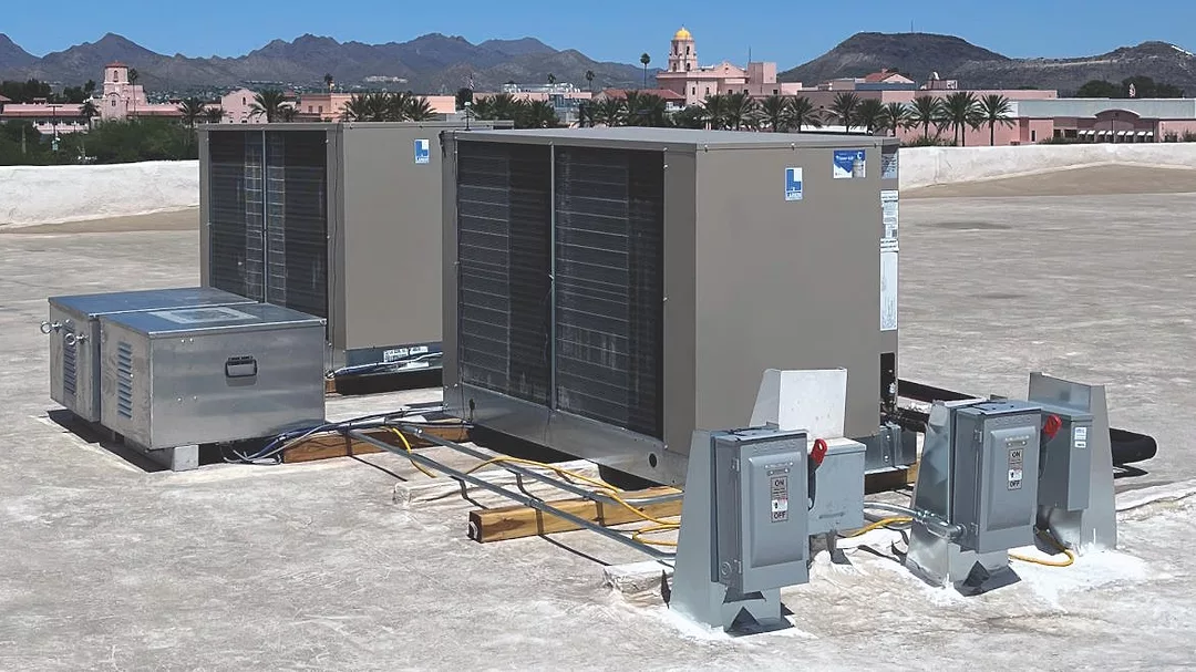 Heatcraft refrigeration unit.