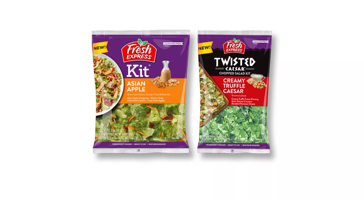 Fresh Express new salad kits. 
