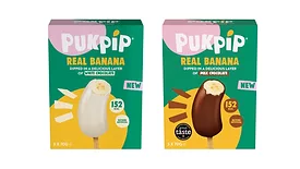 Frozen bananas