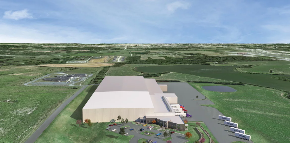 Coastal Carriers will lease space in the new facility.