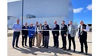 Russellville Arkansas ribbon cutting. 