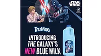 TruMoo Blue Milk celebrates "Star Wars."