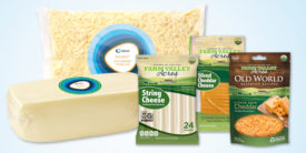Amcor's assortment of dairy packaging.