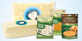 Amcor's assortment of dairy packaging.