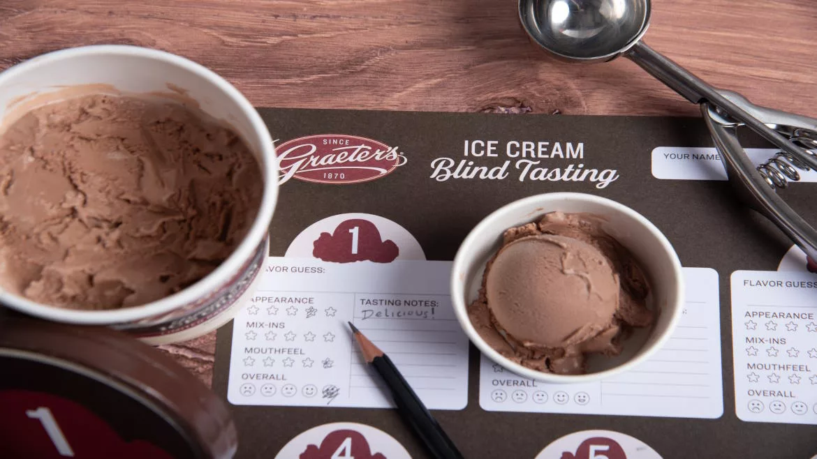 Graeters Tasting Card