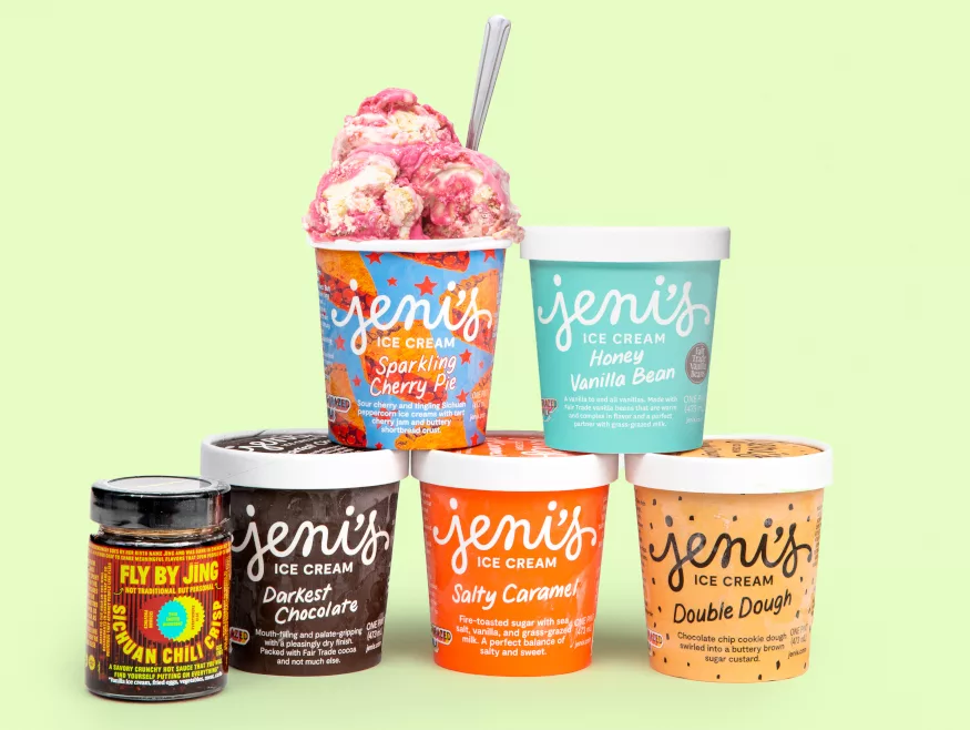 FlyByJing Collection available at Jeni's for a limited time.