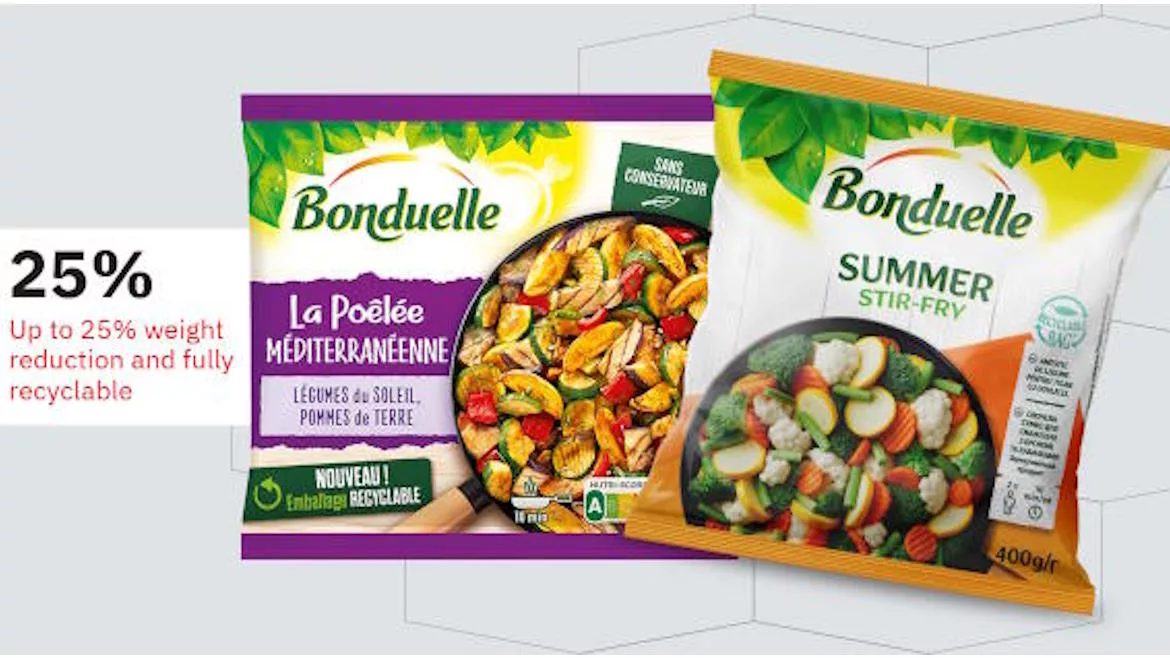 bonduelle new packaging