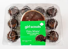 Girl Scout inspired mini cupcake line.